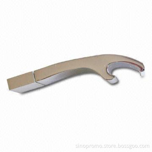 USB Flash Drive in Opener Design, Various Colors Available, Measures 71 x 16 x 6mm